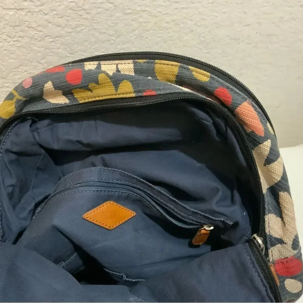 Fossil Blake Abstract Floral backpack multicolor